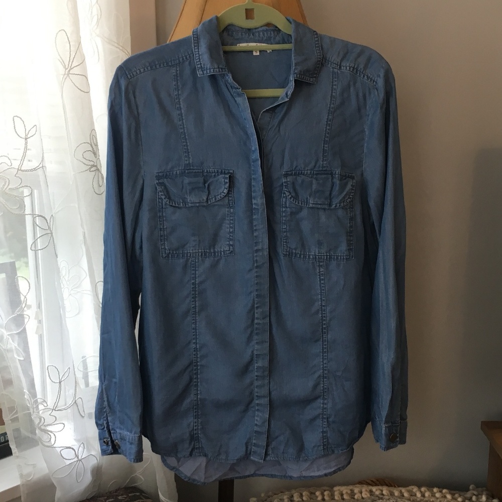 Willow & Clay Soft Chambray Button Up